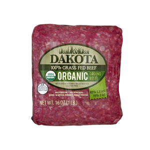 ORGANIC DAKOTA 100% GRASSFED GROUND BEEF 16oz