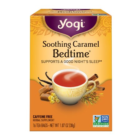 Yogi Smoothng Caramel Bedtme Tea 16 Ct