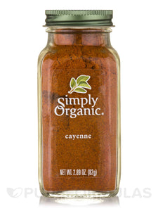 Simply Organic Cayenne Pepper 2.89 Oz