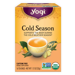 Yogi Cold Season Organic Tea 16 Bag