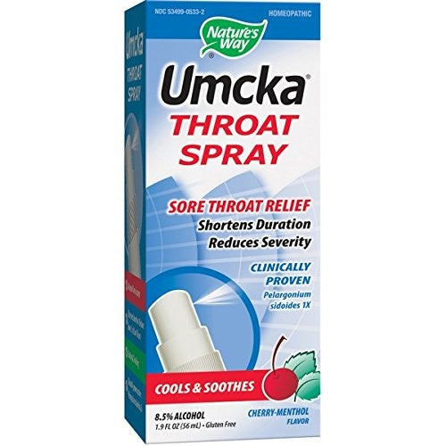 Nature's Way Umcka Cherry Throat Spray 1.9fz