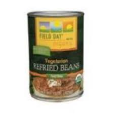 Fieldy Day Organic Vegetarian Refried Beans 15 Oz.