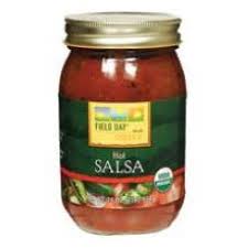 FIELDY ORGANIC HOT SALSA, 16 Oz