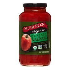 Muir Glen Organic Classic Marinara Pasta Sauce, 25.5 Oz