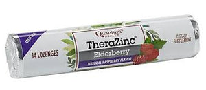 Quantum Health Zinc Elderberry, Natural Rapsberry Lozenges 1.2 Oz