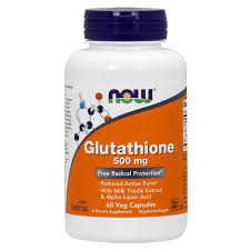 NOW GLUTATHIONE 500 Mg, 60 VEG CAPSULES