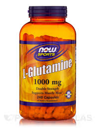 NOW SPORTS L-GLUTAMINE 1000mg 240 CAPSULES