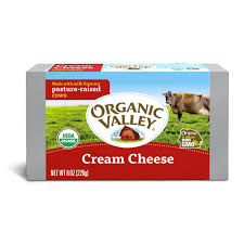 Organic Valley Creme Cheese 8 Oz