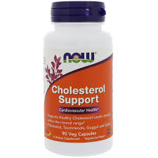 Now Cholesterol Support-90 Veg Capsules