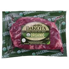Dakota 100% Grass Fed Strip Steak Beef 10 Oz