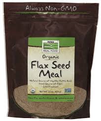 Now Organic Flax Seed Meal  22 Oz
