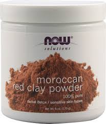 Now Moroccan Red Clay Powder 6 Oz