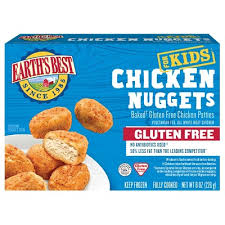 Earth Best Gluten Free Chicken Nuggets 8 Oz