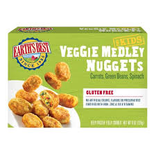 Earth Best, Veggie Medley Nuggets 8 Oz