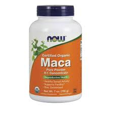 Now Organic Maca 6:1 Concreted Powder 7 Oz