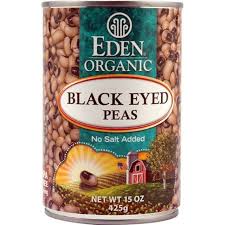 Eden, Organic Black Eyed Peas 15oz