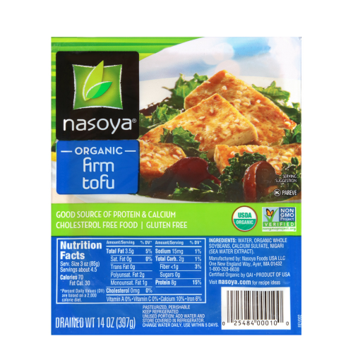 Nasoya Organic Firm Tofu 14 Oz