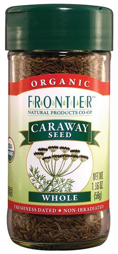 Frontier Organic Whole Caraway Seed 1.90 Oz