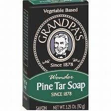 Grandpa Pine Tar Soap 4.25 Oz