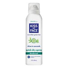 Kiss My Face Cucumber And Green Tea Deodorant Spray 3 Fz