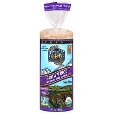 Lundberg Organic No Salt Brown Rice Cake, 8.5 Oz