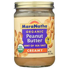 Mara Natha Creamy Peanut Butter, Hint Of Sea Salt