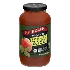 Muir Glen Organic Tomato Basil Pasta Sauce, 25.5 Oz