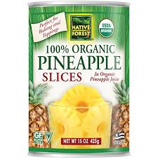 Native Forest Organic Pineapple Slices 15 Oz