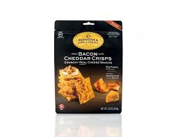 Sonoma Creamery Cracker, Bacon Cheddar Crisps 2.25oz