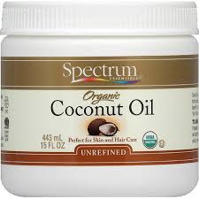 Spectrum Organic Coconut Oil, Unrefined, 15 Oz