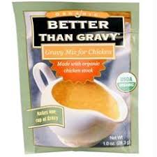 Better Than Gravy Organic Gravy Mix For Chicken 1oz