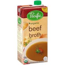 Pacific Organic Beef Broth, 32 Oz.