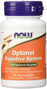 Now Optimal Digestive System 90 Veg Capsules
