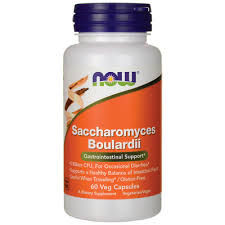 Now Saccharomyces Boulardii (5 Billion Cfu) 60 Veg Capsules