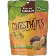 Blanchard & Blanchard Organic Whole Chestnuts, Peeled, 5.29 Oz