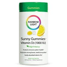 Rainbow Light  Vitamin D Sunny Gummies 100 Ct