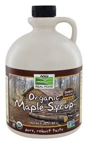 Now Organic No Gmo Maple Syrup Grade B 64 Oz
