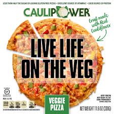 Cauliflower Veggie Pizza