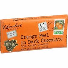 Chocolove Bar, Orange Peel In Dark Chocolate, 3.2 Oz