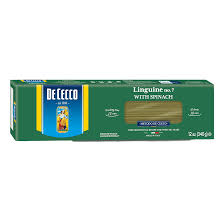 Dececco, Linguine With Spinach Pasta 12 Oz