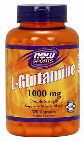 NOW L-GLUTAMINE, 1000 Mg, 120 CAPSULES
