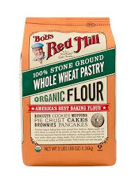 Bob's Red Mill Og Whole Wheat Pastry Flour 5lbs