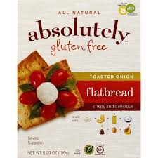 Absolutely Gluten Free Flatbread Toasted Onion 5.29 Oz