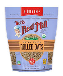 BOB'S RED MILL ORGANIC GLUTEN FREE THICK ROLLED OATS 32oz