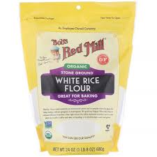 Bob's Red Mill Organic White Rice Flour, 24oz