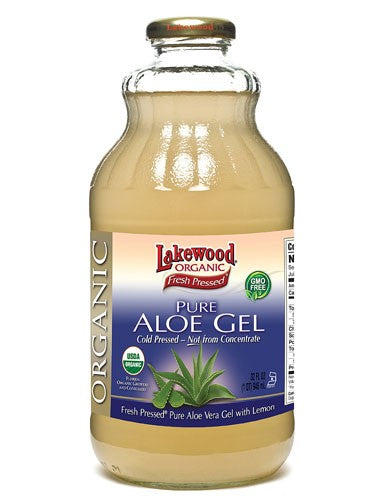 Lakewood Juice, Organic Aloe Vera Gel, 32 Oz.