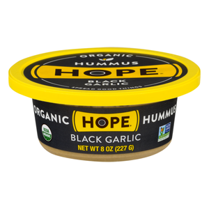 Hope Organic Black Garlic Hummus, 8oz