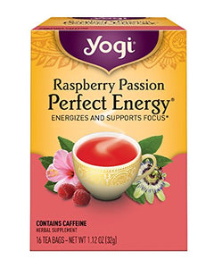 Yogi Perfect Energy, Raspberry Tea 16bag