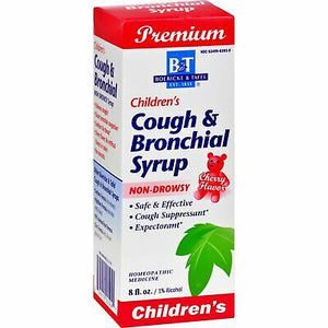 Boericke & Tafel - Cough & Bronchial Syrup Fpr Children Cherry Flavor - 8 Fl Oz