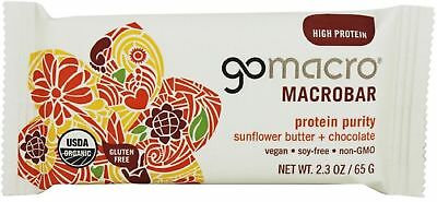 Gomacro Bar,Organic,Sunflower Butter & Chocolate 2.3 Oz